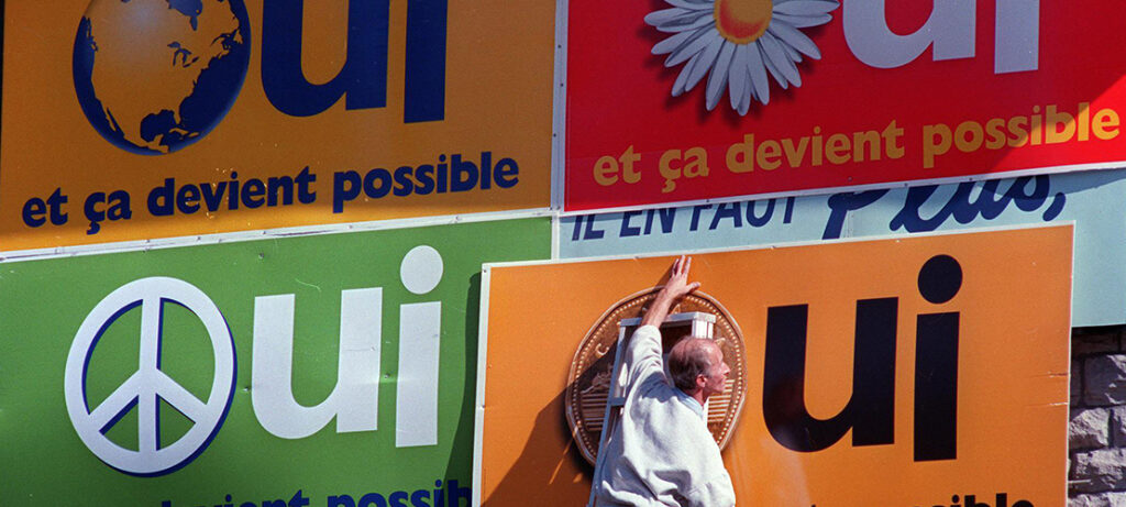 Trente ans après le référendum de 1995 :  le Québec, le Canada et la question  nationale featured image